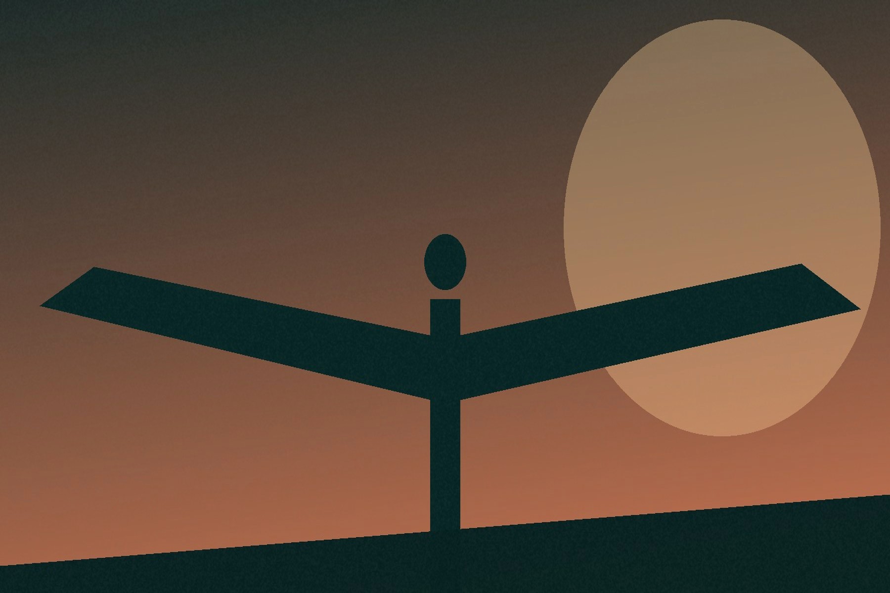 Angel of the North in Gateshead